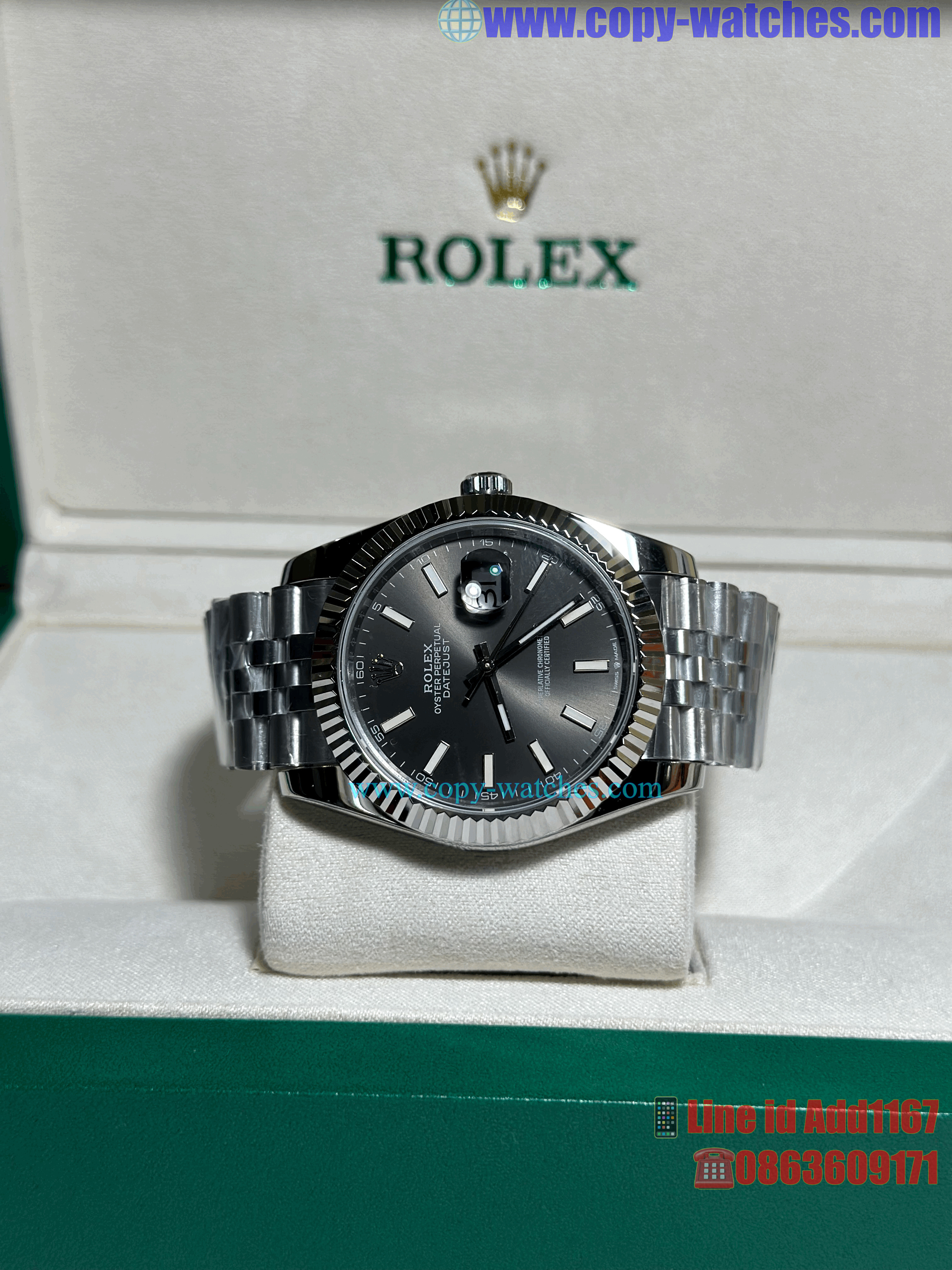 Rolex Datejust 41mm Ref#126334 (Swiss EW)