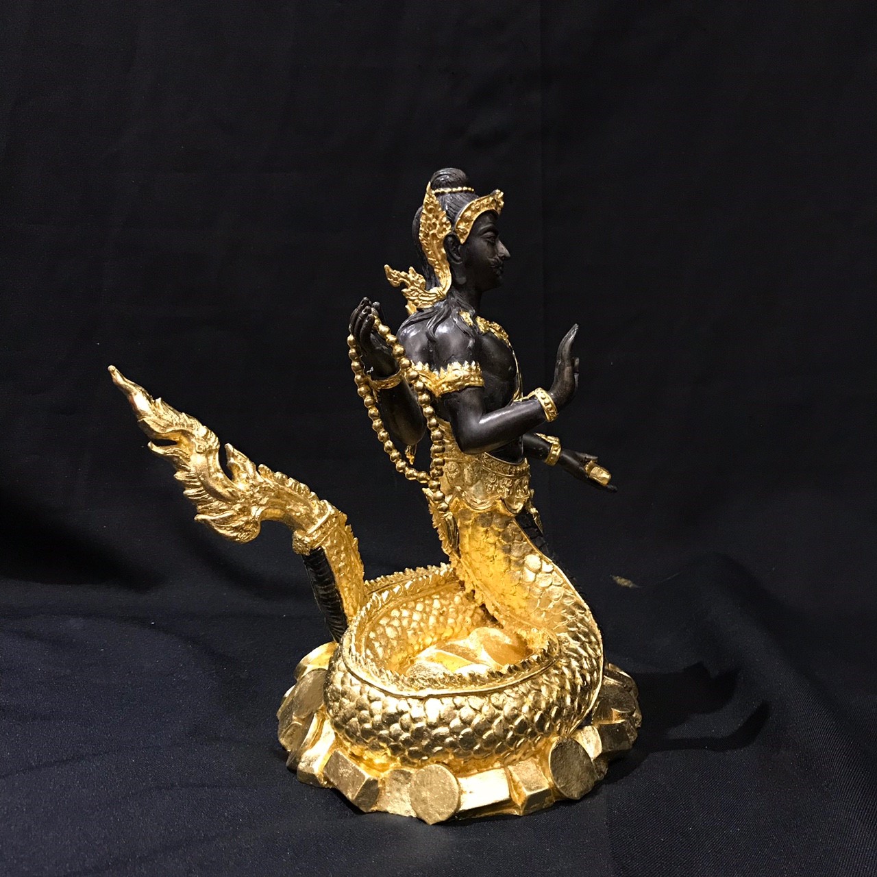 ตัวอย่างงานลงรักปิดทองคำเปลว(ลาย)