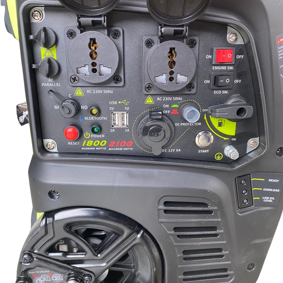 เครื่องปั่นไฟเบนซินพกพา Oasis HIG421i Hi-Performance Inverter Generator