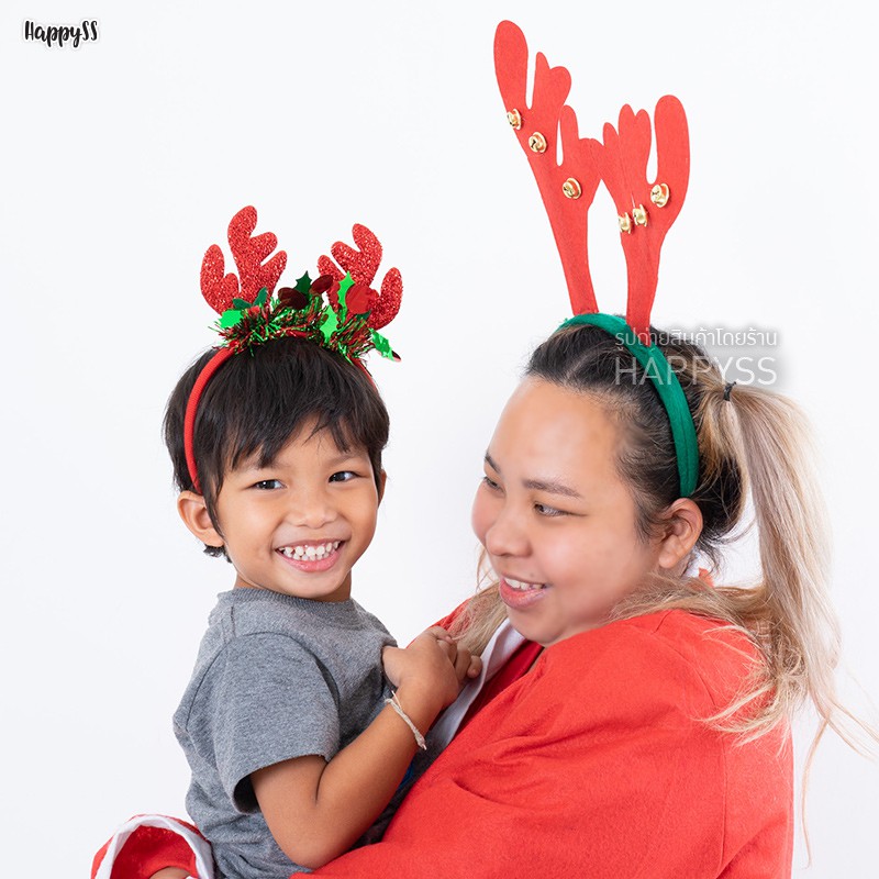 หมวกและที่คาดผมคริสมาสต์ หลากหลายแบบ ใส่งานปาร์ตี้เก๋ๆได้เลยค่า