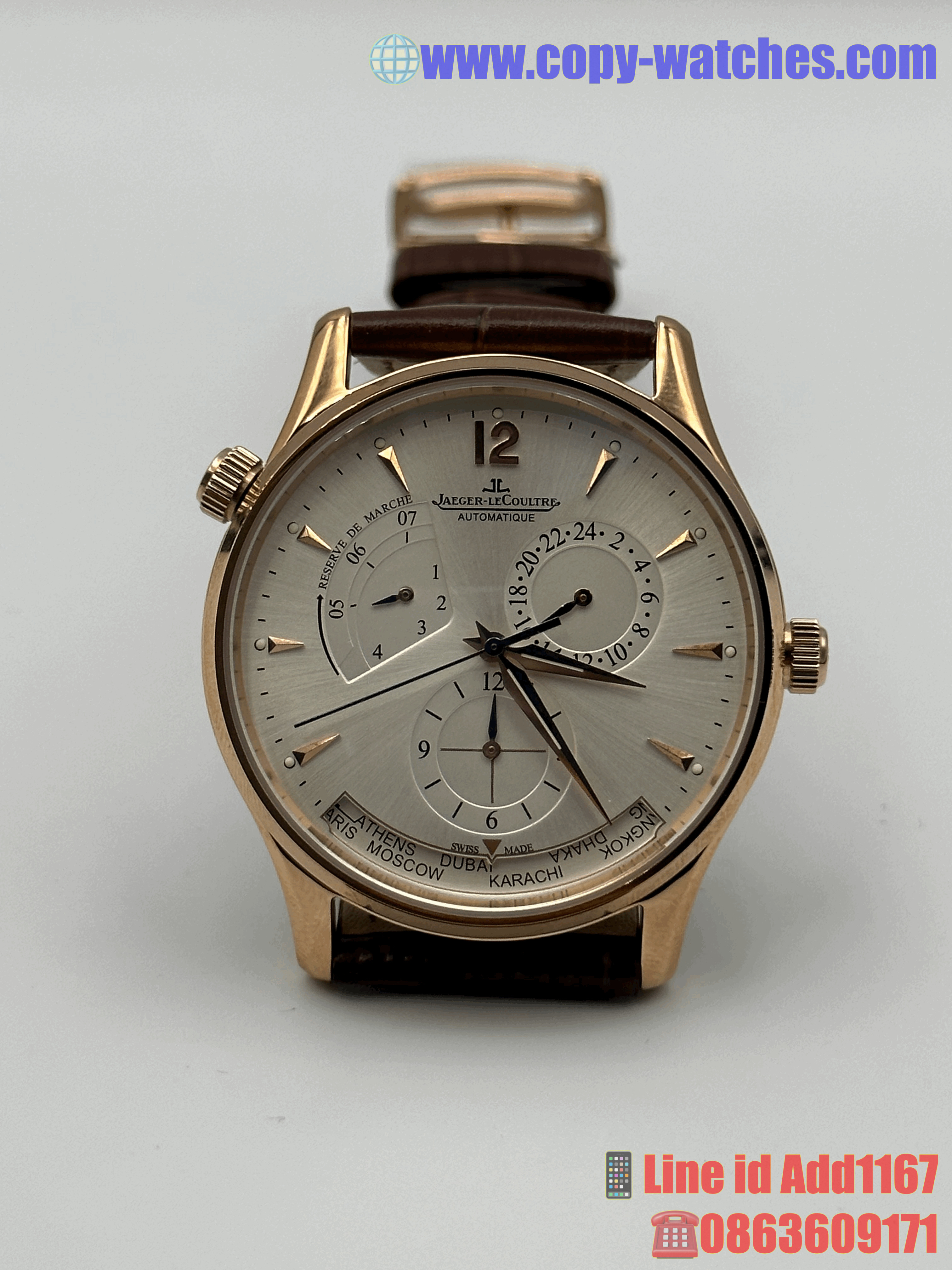 Jaeger Lecoultre World Time (Swiss JF)