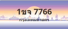ป้ายประมูล 1ขจ 7766