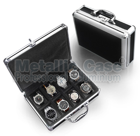 metalliccase 3282-16-5302 / กระเป๋านาฬิกาผู้ชาย 8 เรือน (33x23x9 T1C3H5K9P1)