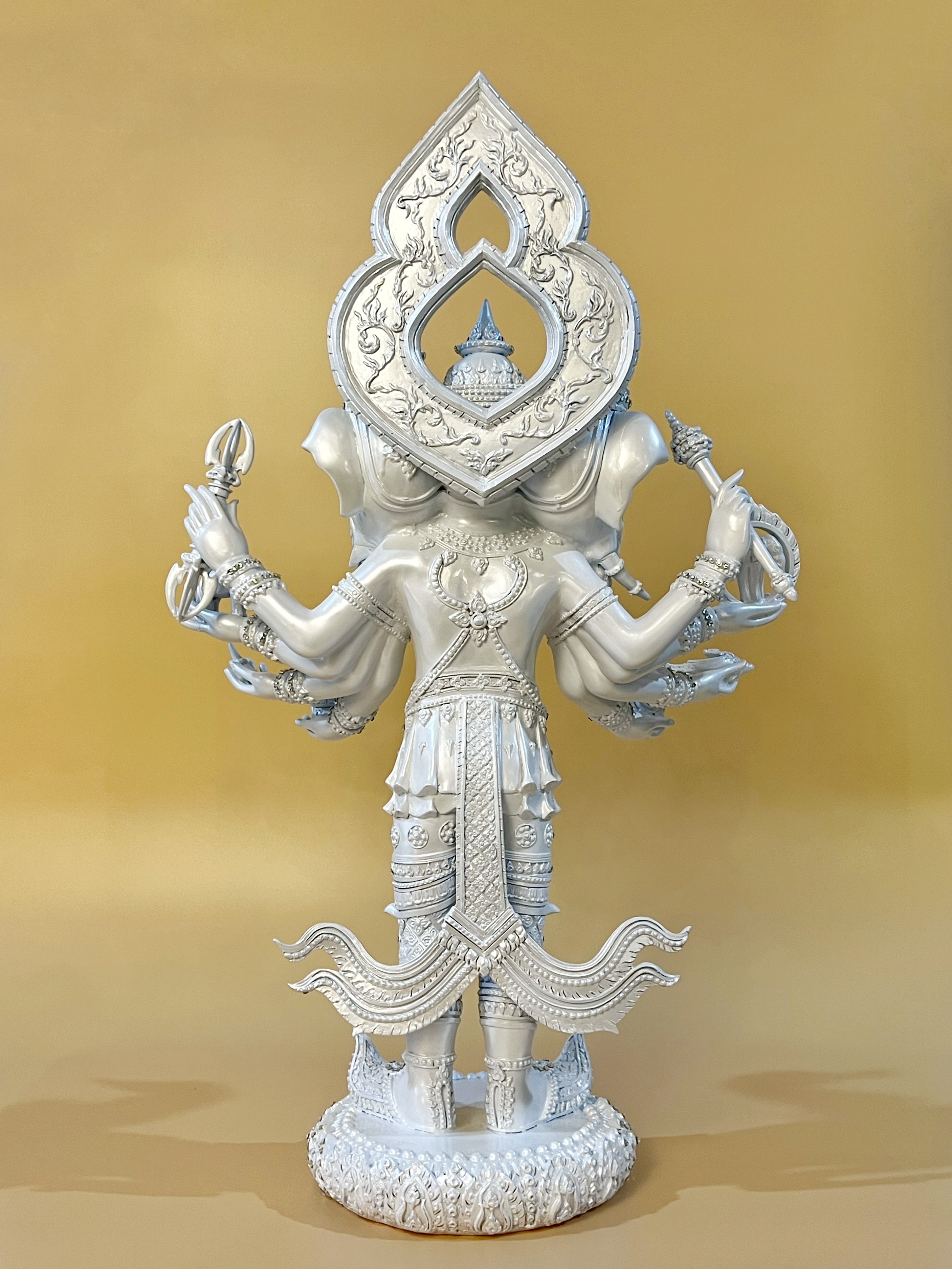 พระพิฆเนศ ปางตรีมุขคณปติ หน้าตัก 12 นิ้ว