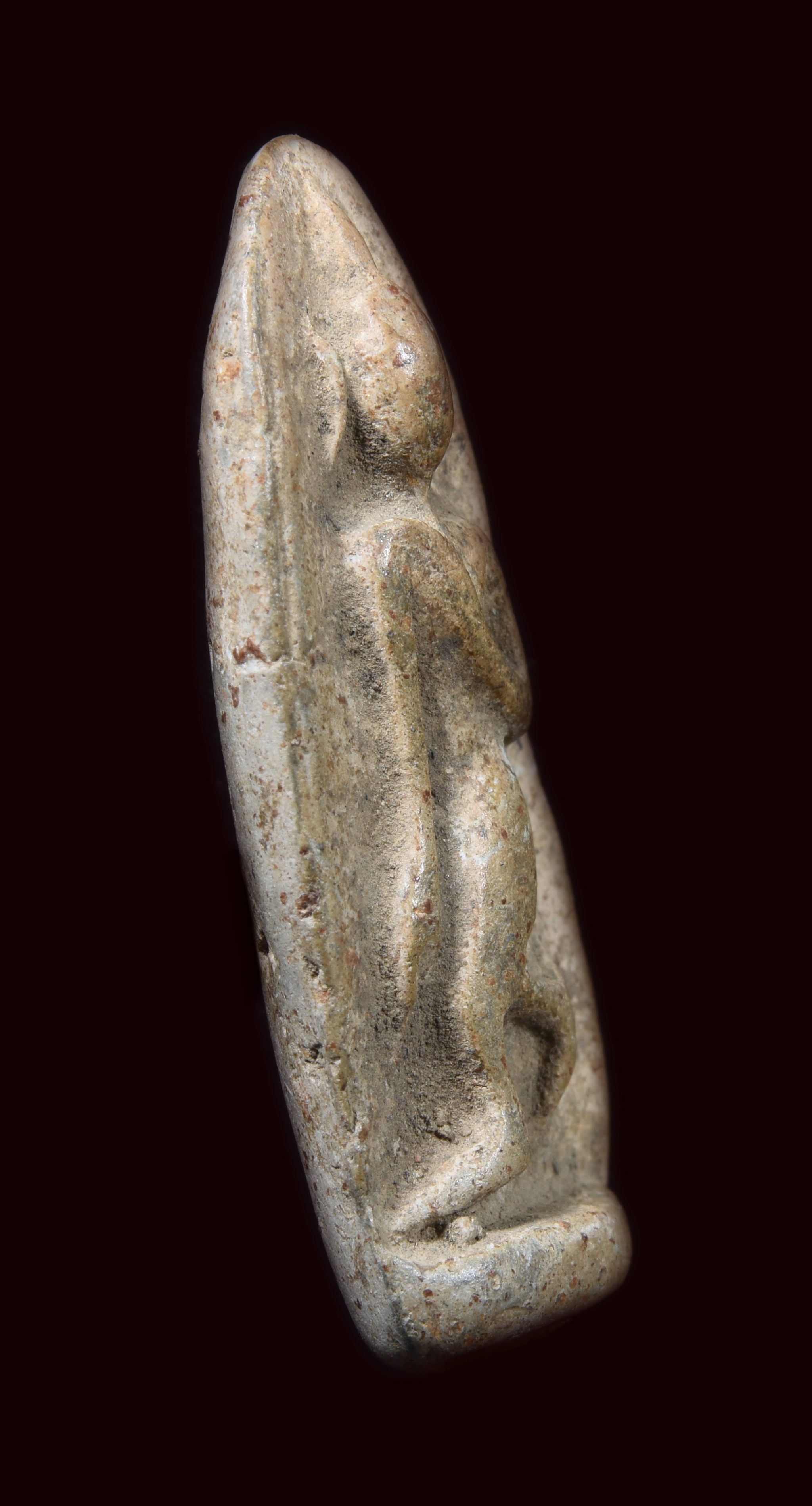 พระลีลาหย่อง เนื้อดินเผา