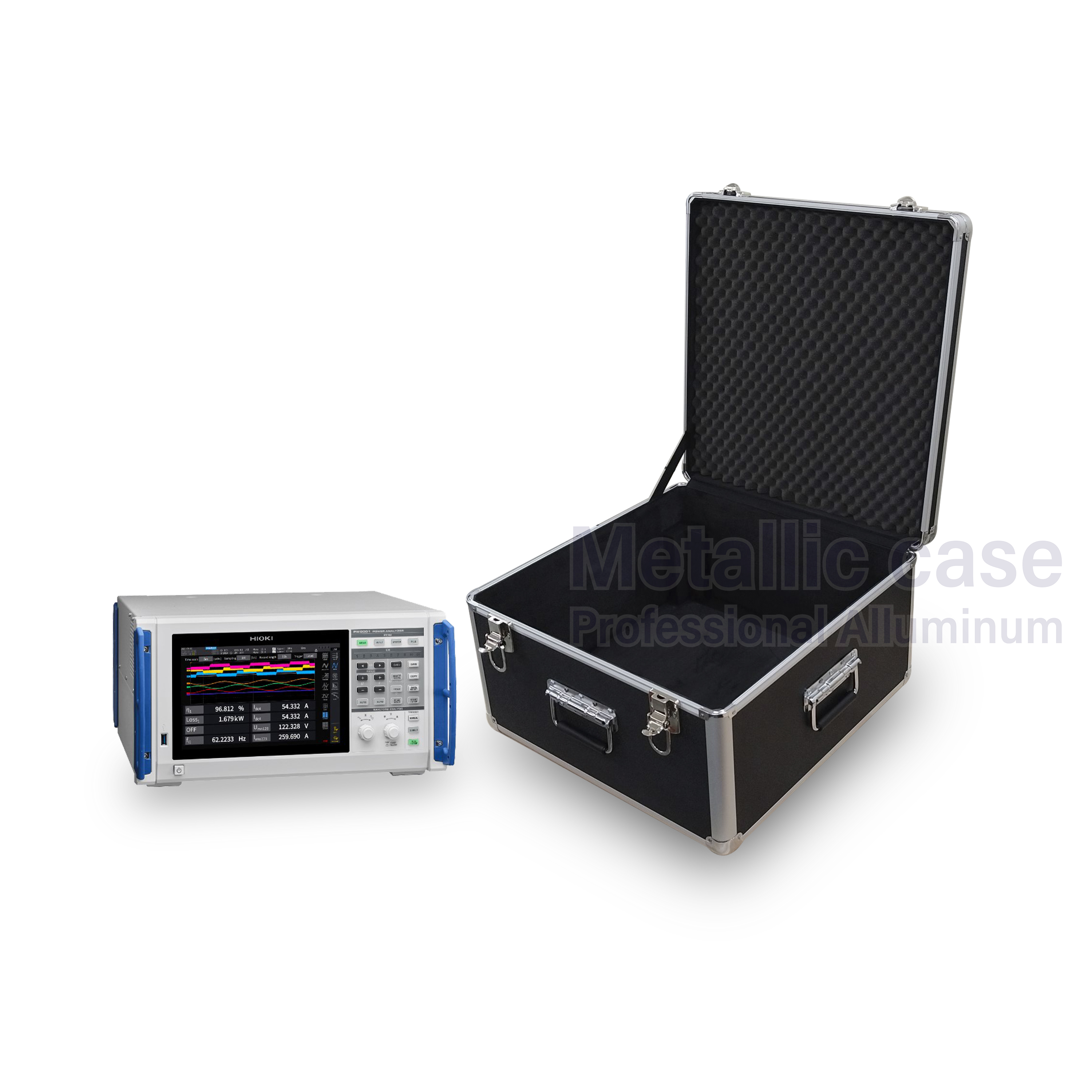 metalliccase9000-09-6609 / HIOKI PW8001(50.5x51.5x30.6 T1C1H3K2P2)