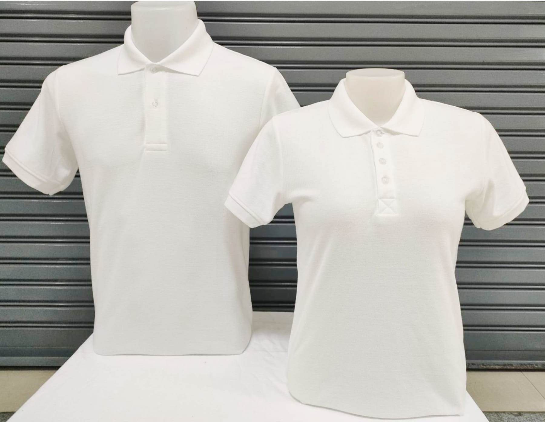 เสื้อโปโลสีขาว