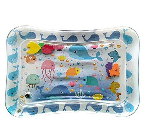 เบาะเป่าลม สำหรับลูกน้อย ลายปลาโลมา Inflatable Water Mat For Babies