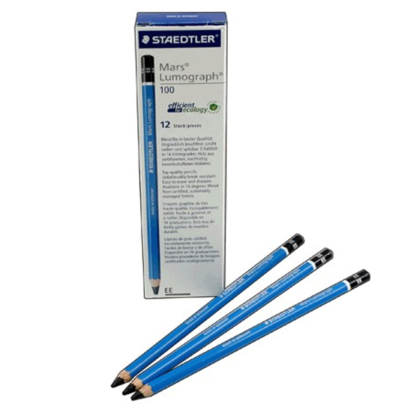 ดินสอดำ EE ตรา Staedtler (ขายยกกล่อง12แท่ง)