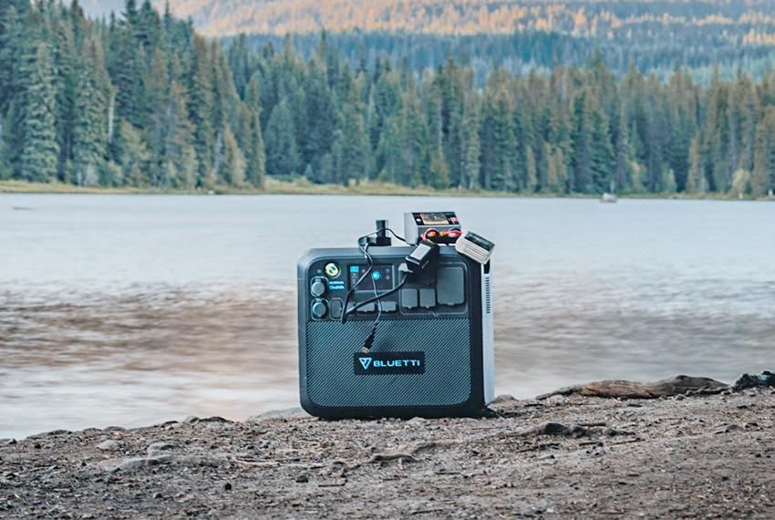 BLUETTI AC200MAX Portable Power Station + PV350 Solar Cell เซทแบตเตอรี่สำรองพกพา พร้อมโซลาร์เซลล์