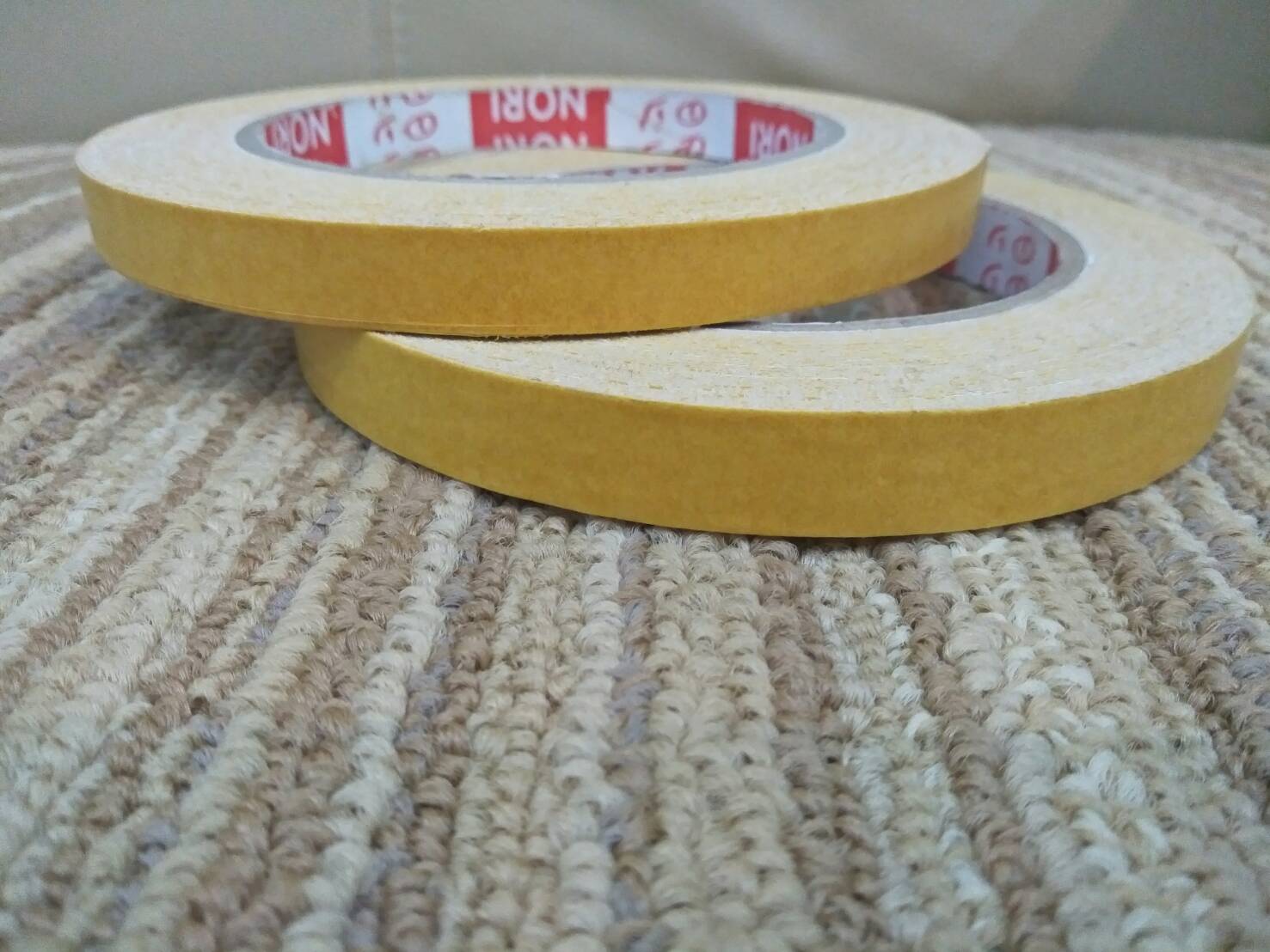 เทปโนริ 12mm. ยาว 15m./ม้วน ราคาม้วนละ 75 บาท