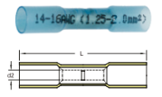 สลิปหุ้มท่อหดกันน้ำ,HEAT SHRINKABLE BUTT SPLICE CONNECTORS
