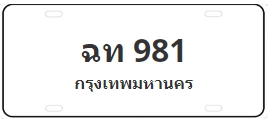 ป้ายประมูล ฉท 981