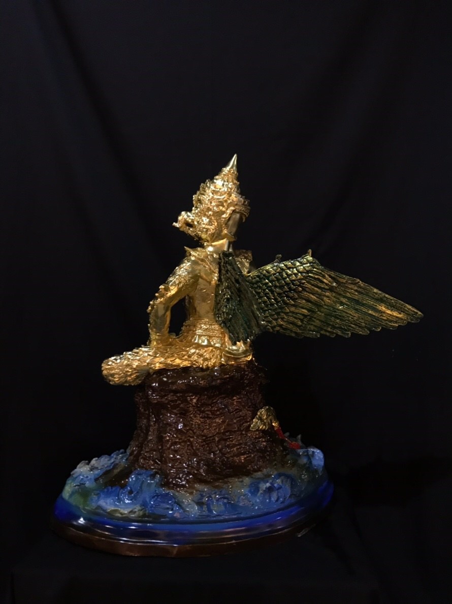 พญาครุฑ บัลลังก์นาคราช หน้าตัก 16 นิ้ว