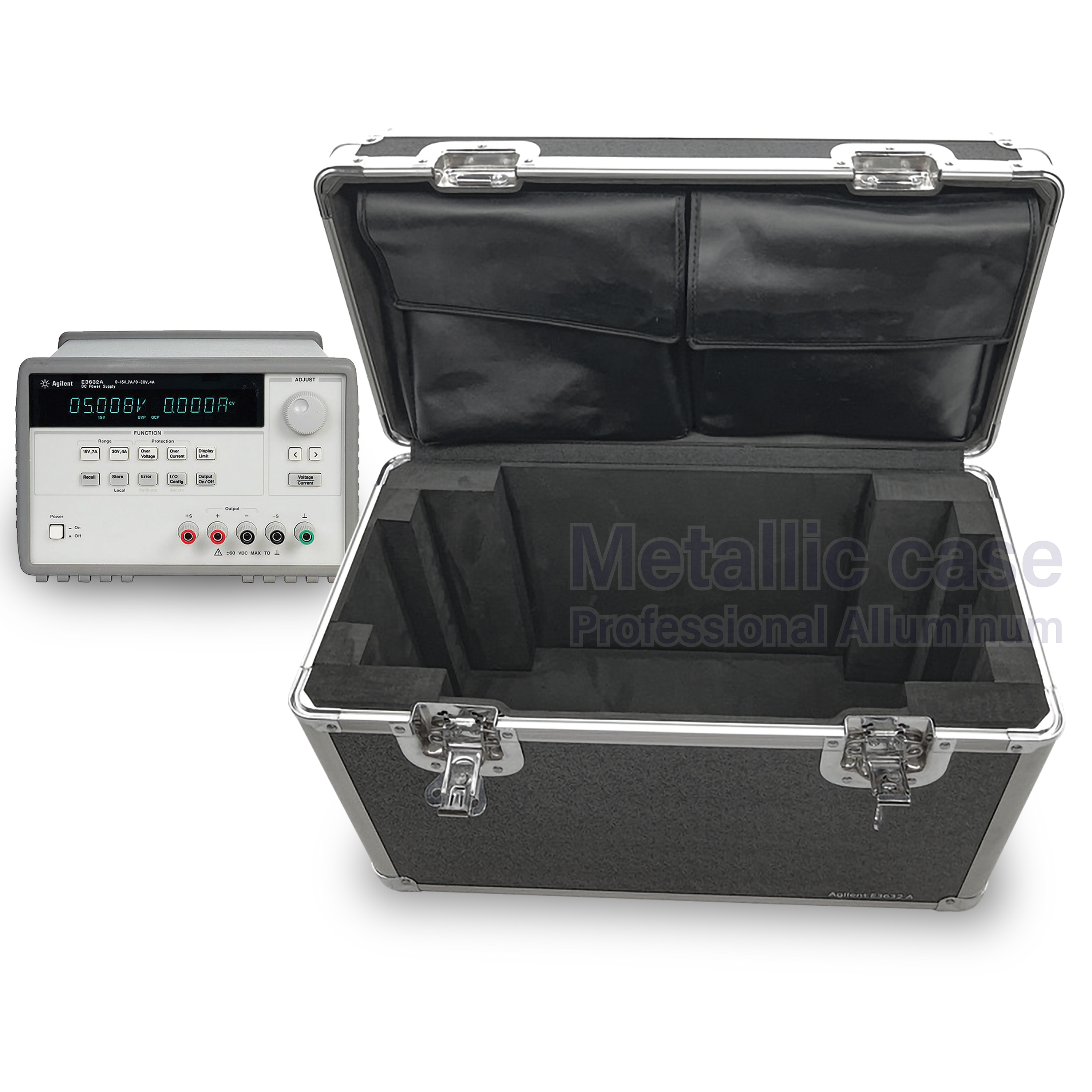 metalliccase 8024-09-6309/ Agilent E3632 A (45.5x23x32 T1C1H3K1P3)