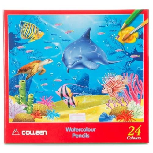 สีไม้ระบายน้ำ Colleen 24สี (ขายยกโหล12กล่อง)