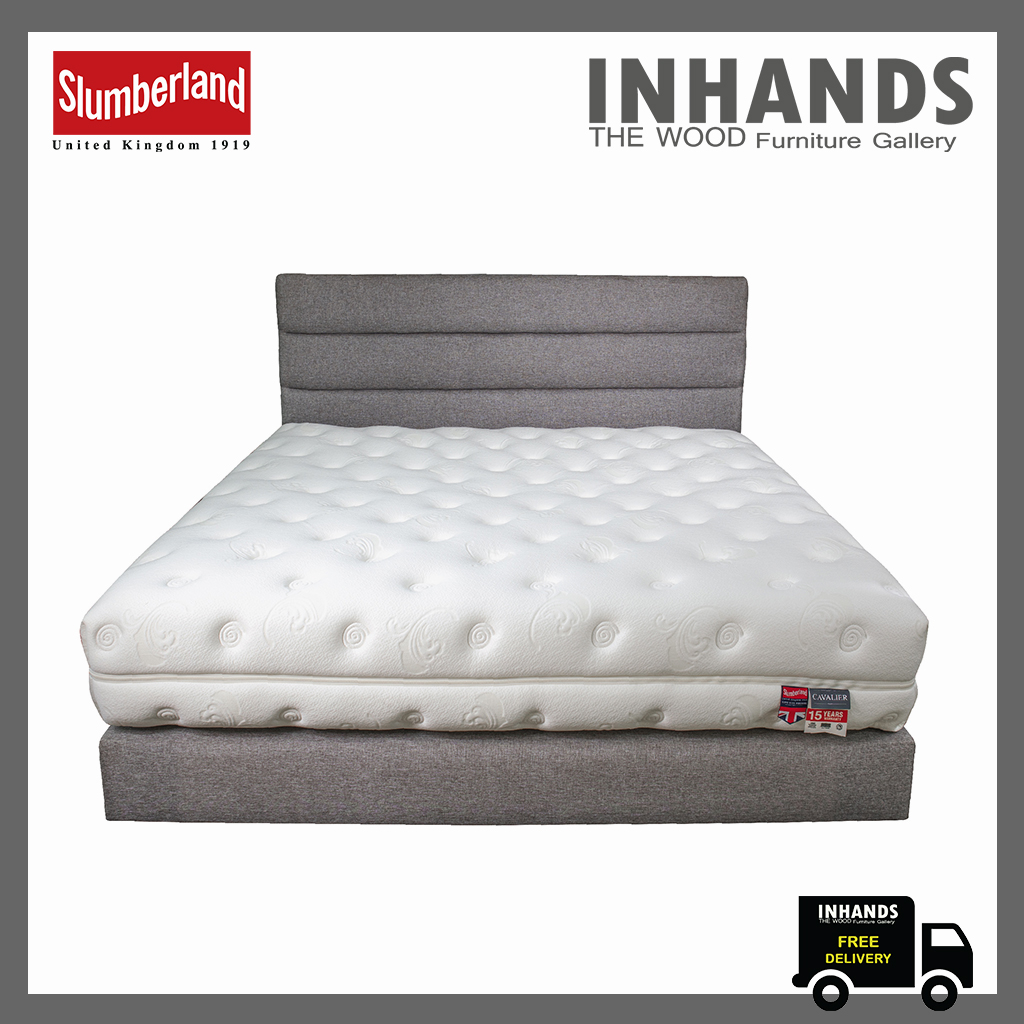 ที่นอน Slumberland รุ่น Cavarier แถมฟรีหมอนหนุนสลัมเบอร์แลนด์ Pocketed Spring 1500