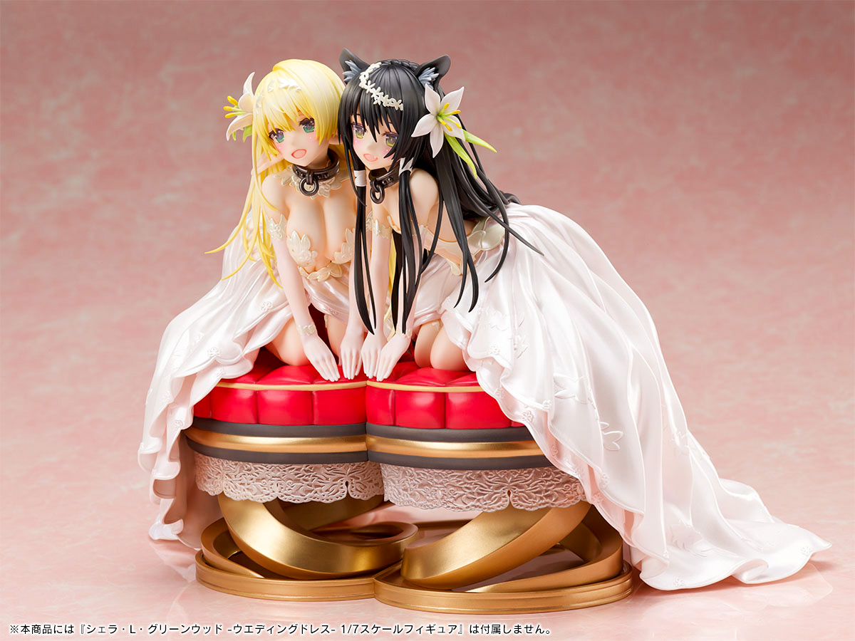 (Pre-Order) Shera L. Greenwood & Rem Galleu Wedding Dress - 1/7 (F:Nex, FuRyu)