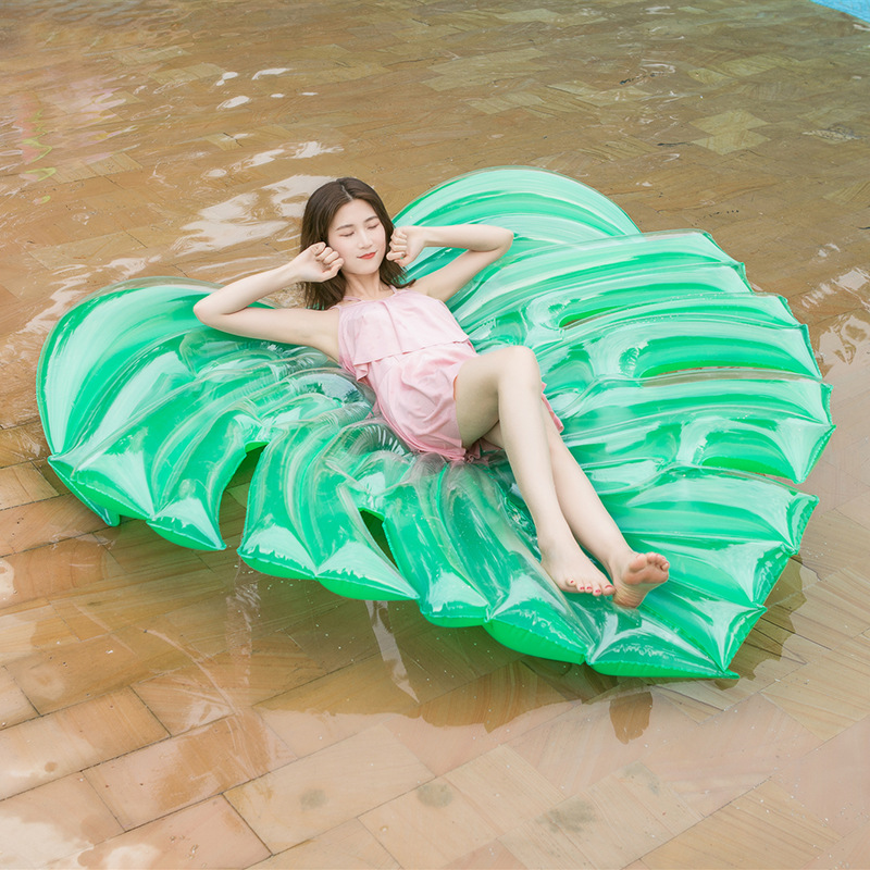 แพยางใบไม้ Inflatable New Giant Leaf Float