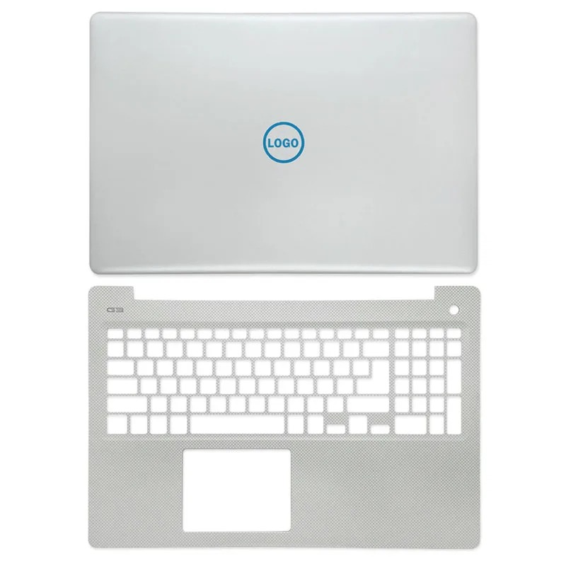 บอดี้สำหรับ Dell G3 15 3579 15PD 15PR 15GD P75F LCD Back Cover Front Bezel Palmrest Bottom Case BlueLogo With Type-C