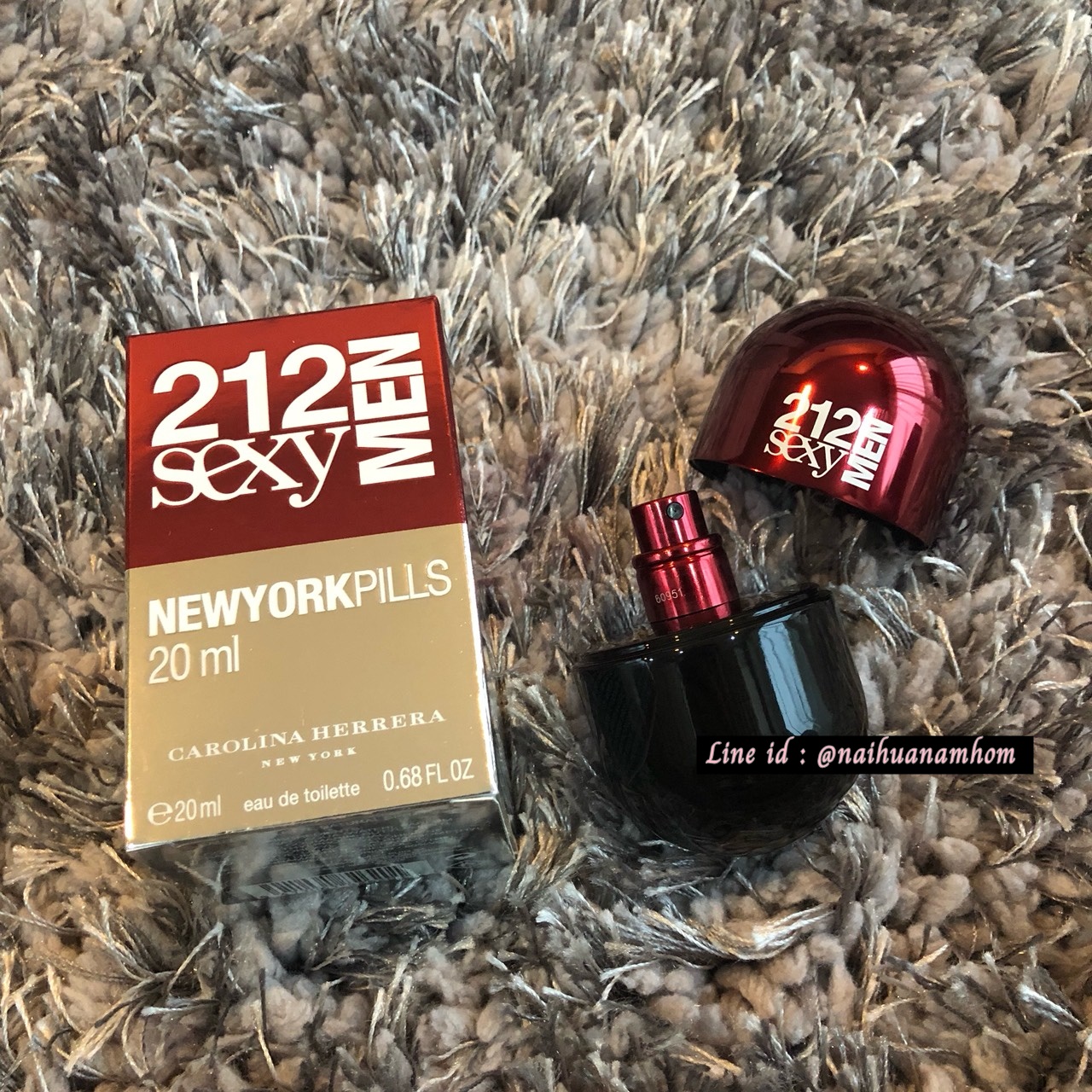 น้ำหอม Carolina Herrera 212 Sexy Men EDT 20ml