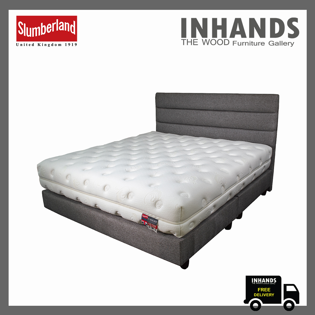 ที่นอน Slumberland รุ่น Cavarier แถมฟรีหมอนหนุนสลัมเบอร์แลนด์ Pocketed Spring 1500