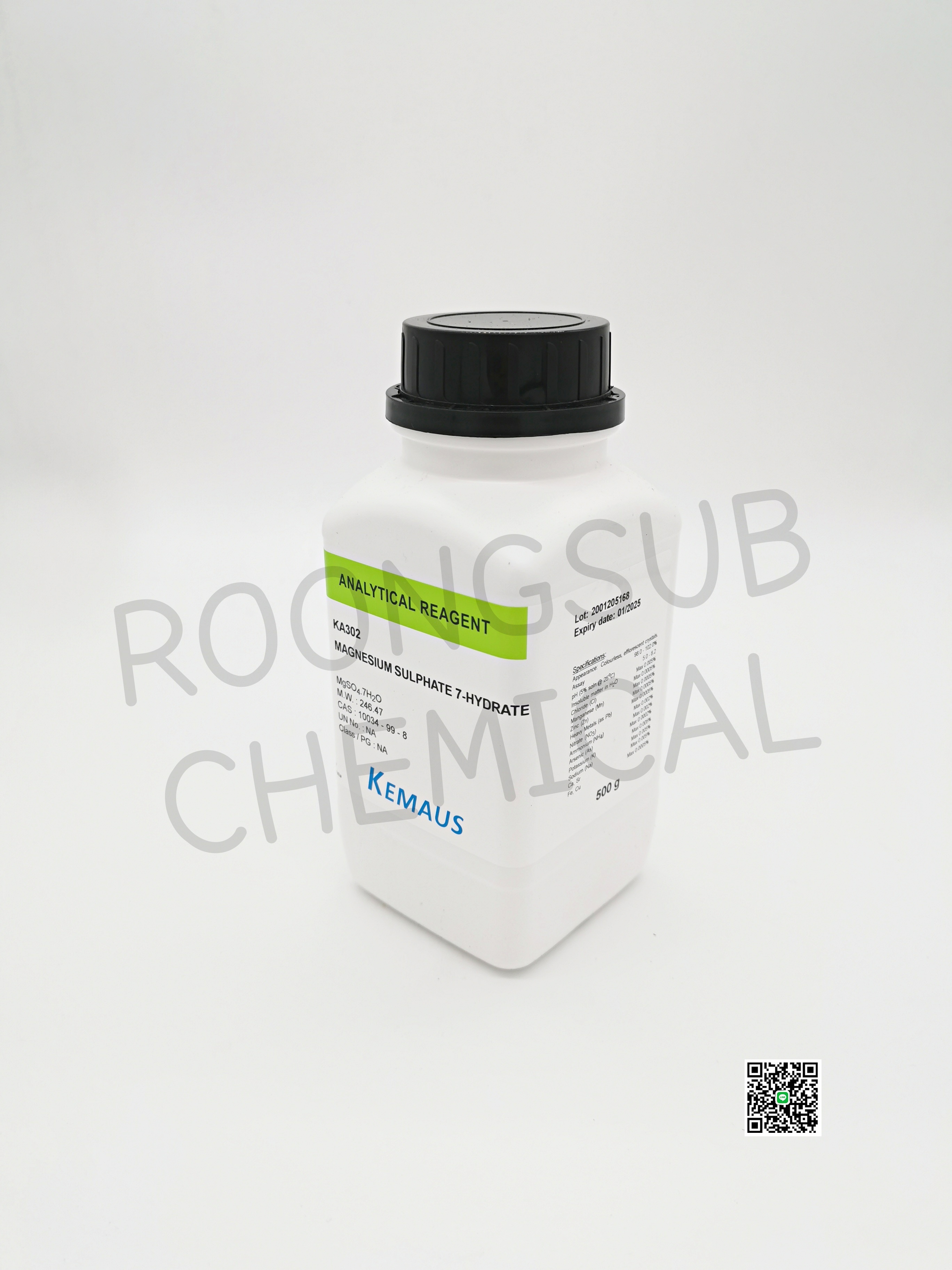 MAGNESIUM SULPHATE 7 HYDRATE