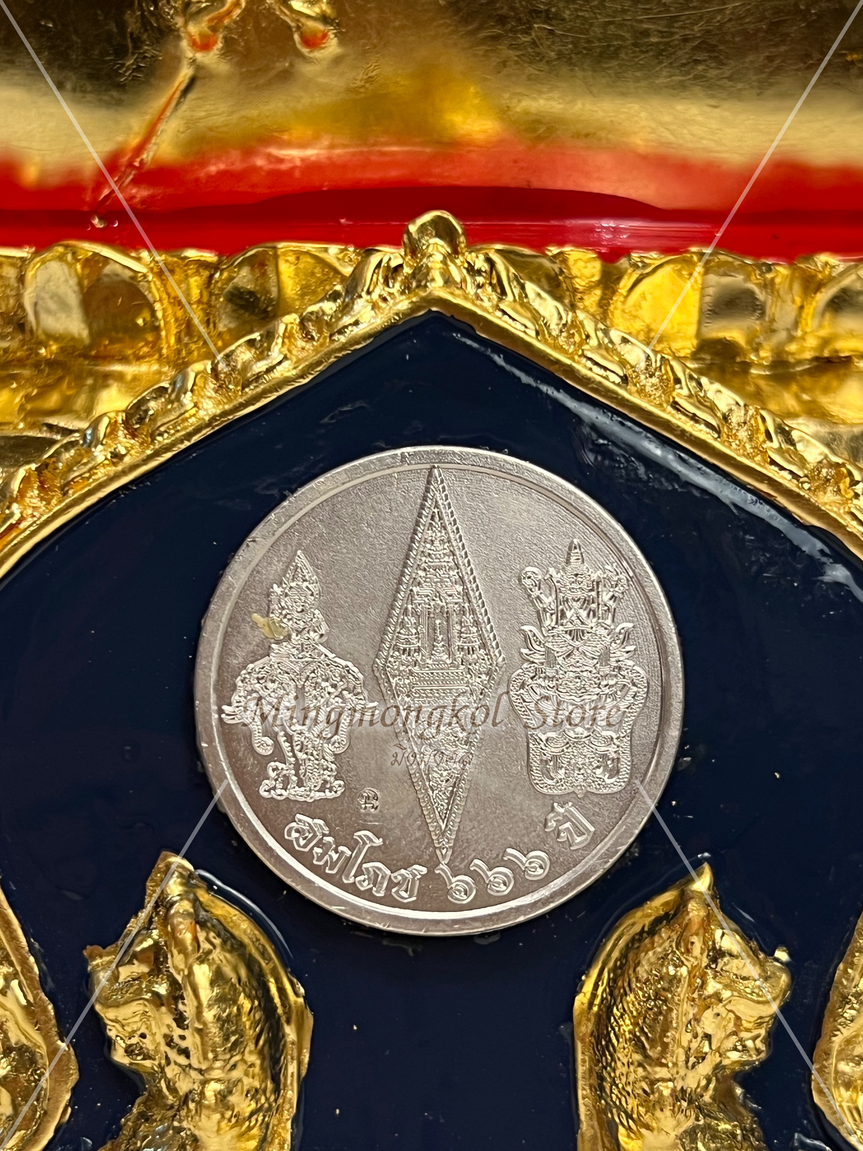 พระพระพุทธชินราชจำลอง รุ่น 666 ปี หน้าตัก 9.9 นิ้ว (หมายเลข 431)