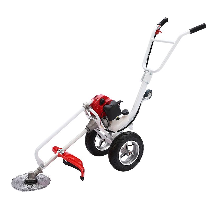 โครงเครื่องตัดหญ้ารถเข็น รุ่นโครงหนาพิเศษ แถมใบวงเดือน10นิ้วฟรี