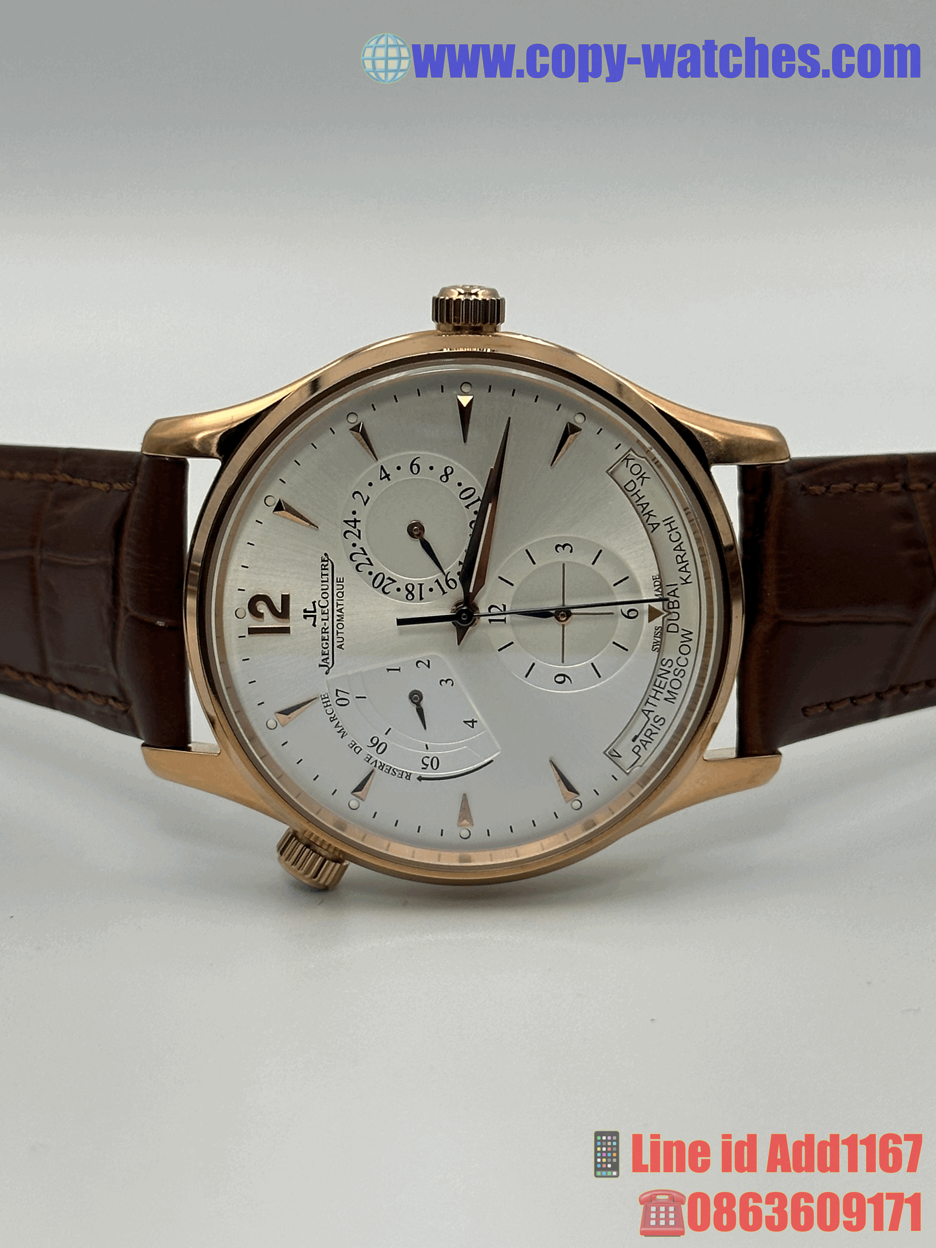 Jaeger Lecoultre World Time (Swiss JF)