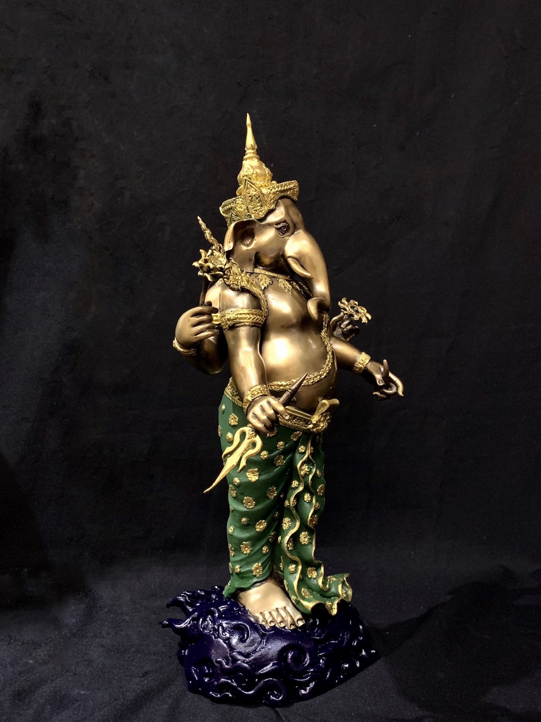 พระพิฆเนศ ปางเหนือเมฆ หน้าตัก 9 นิ้ว