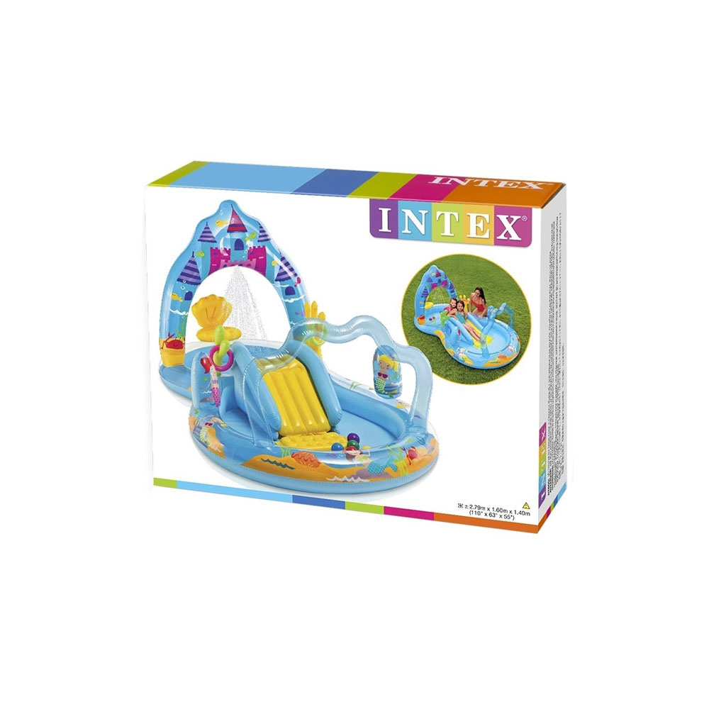 Intex Mermaid Kingdom Play Centre สวนน้ำสไลเดอร์ เมอเมด คิงดอม By Float Me Summer