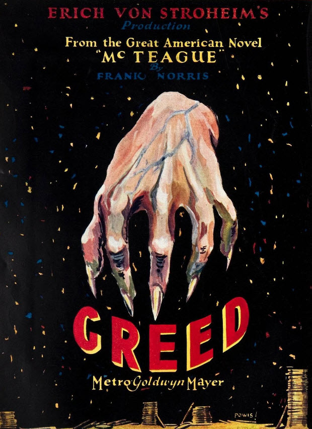 ภาพยนตร์ยอดเยี่ยมตลอดกาล # 87 : Greed [1924] - เสียงอังกฤษ / บรรยายไทย (2 แผ่น)