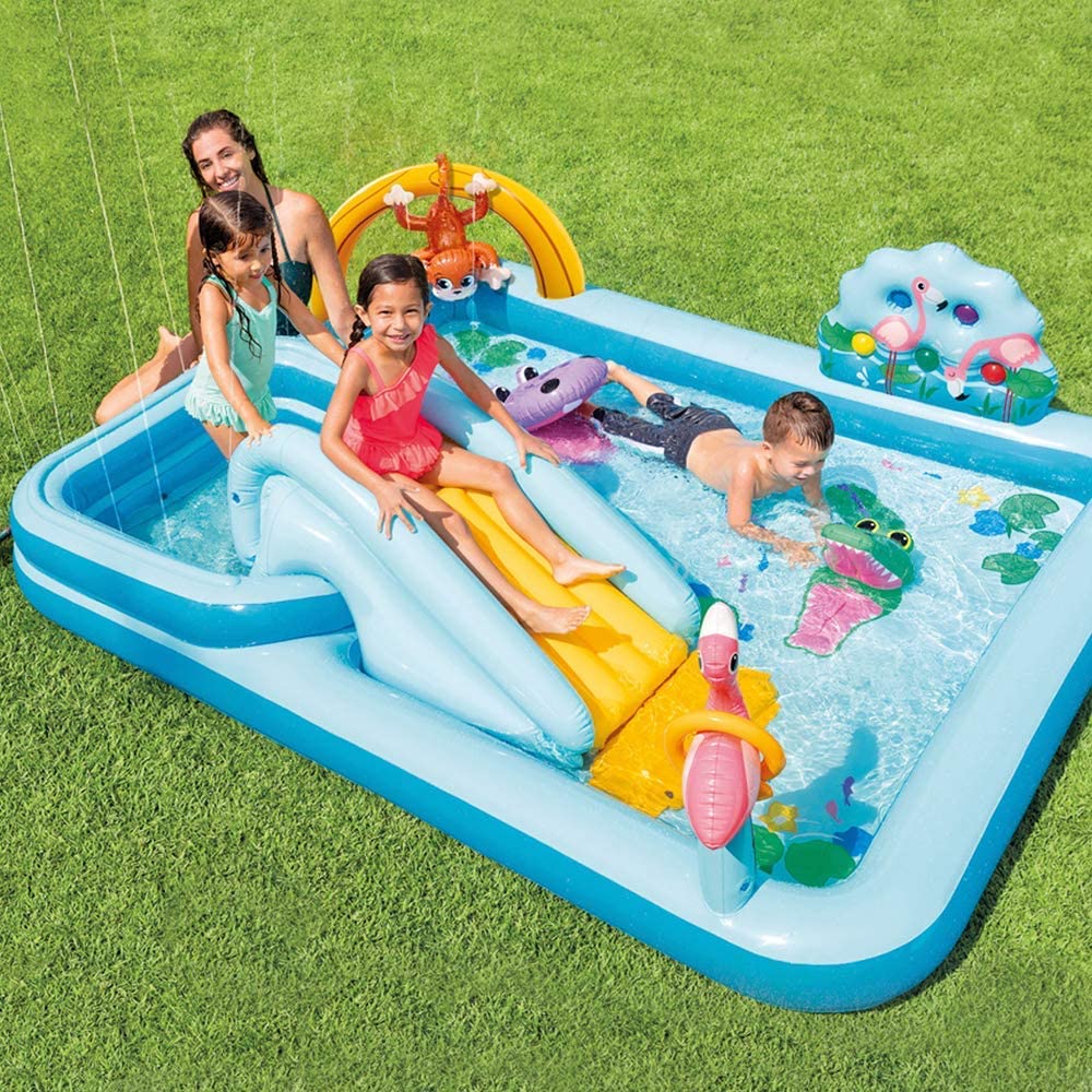 Intex Jungle Adventure Water Play Centre สระสไลเดอร์ จังเกิ้ล แอดเวนเจอร์ By Float Me Summer