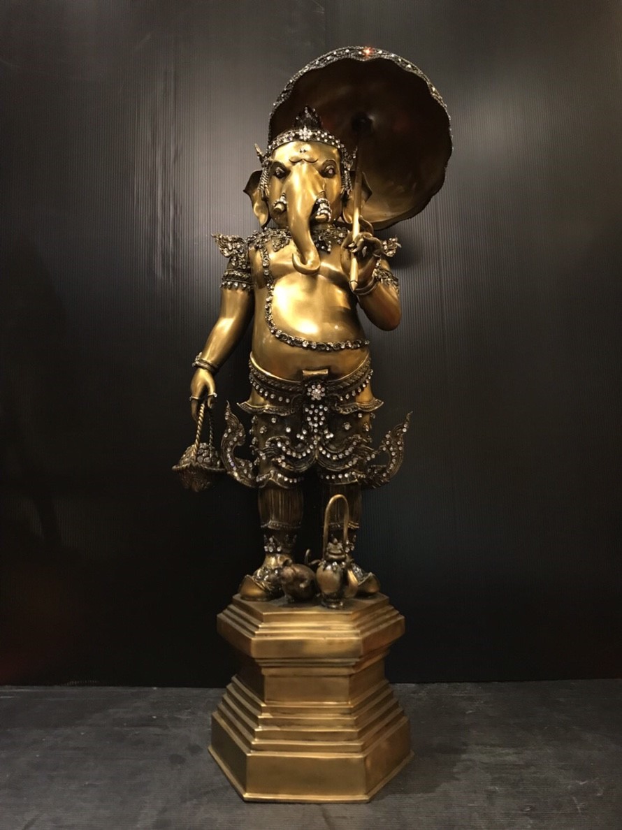 พระพิฆเนศ ปางมหาลาภ หน้าตัก 12 นิ้ว