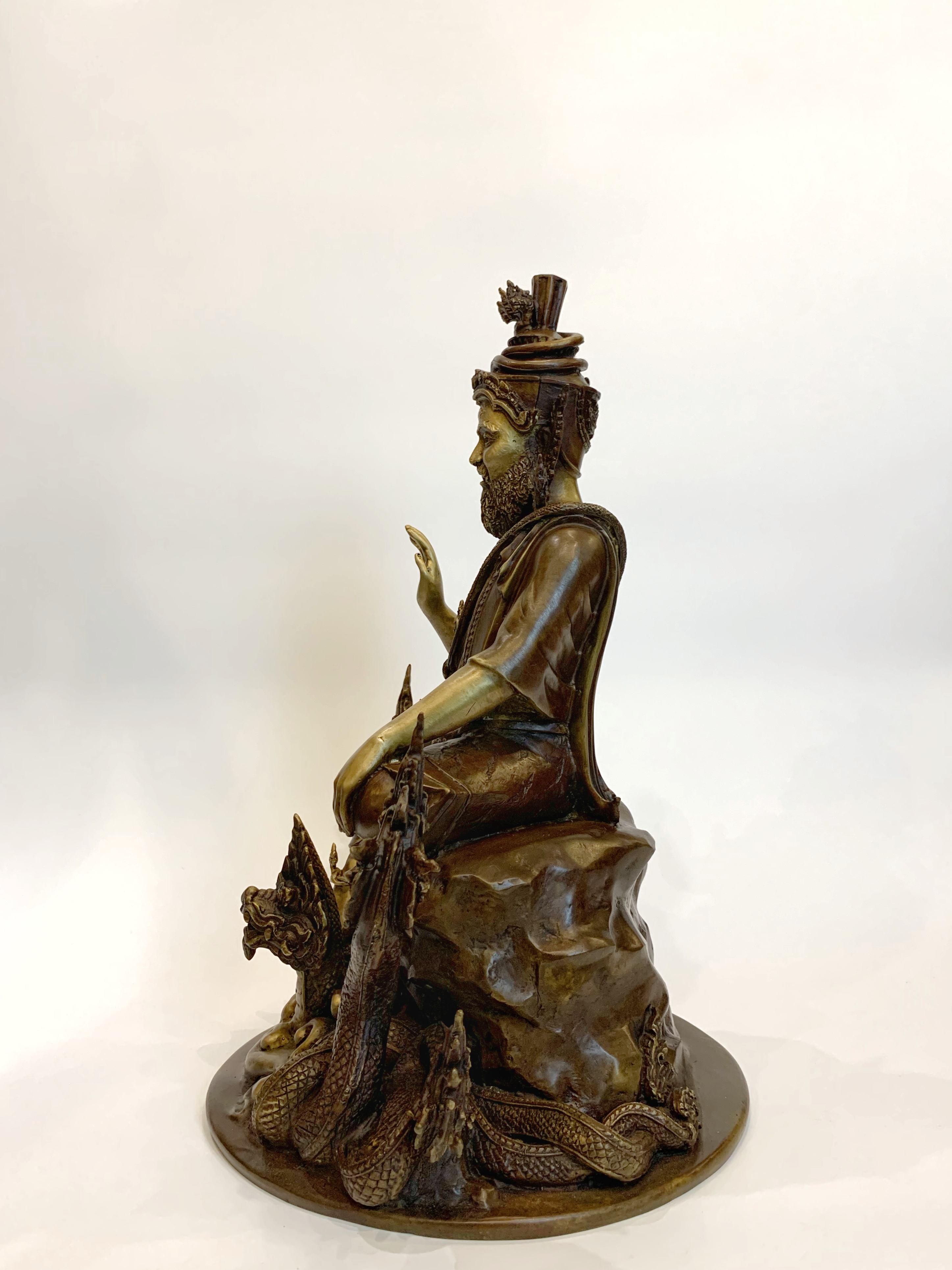 มุนีนาคราชเทวาธิบดี หน้าตัก 9 นิ้ว