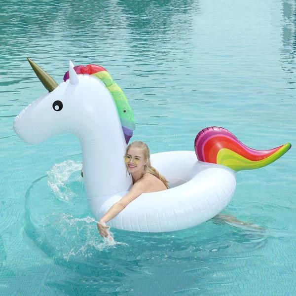 ห่วงยางยูนิคอร์น Inflatable Unicorn Ring Float