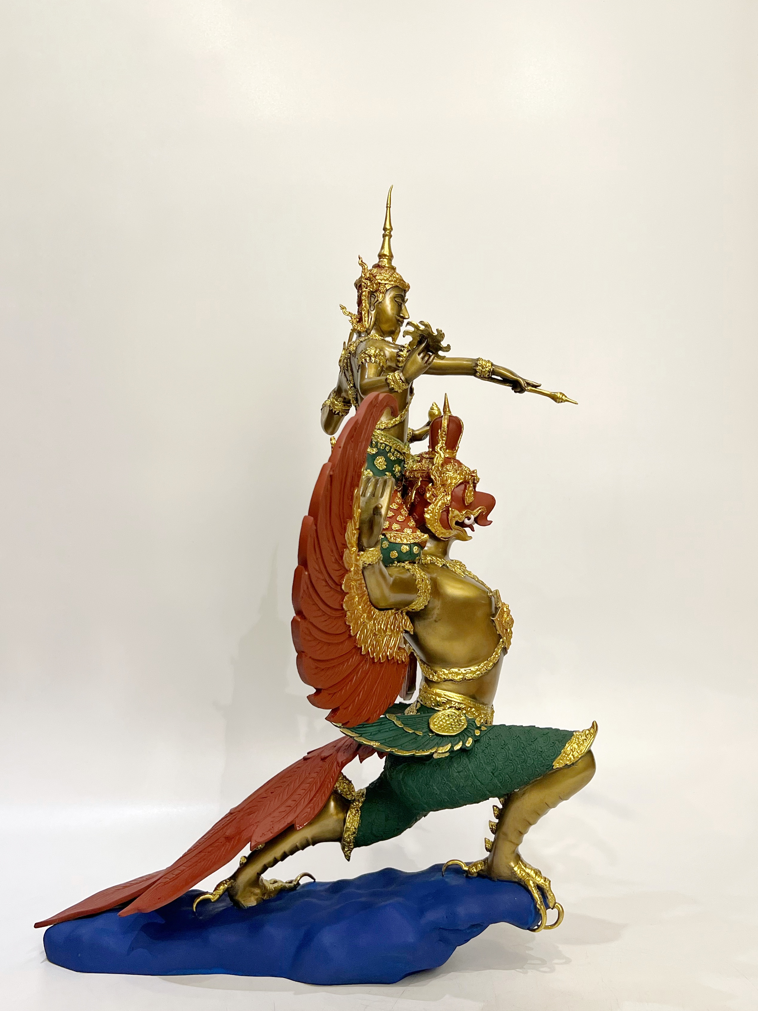 พระนารายณ์ทรงครุฑ หน้าตัก 9 นิ้ว