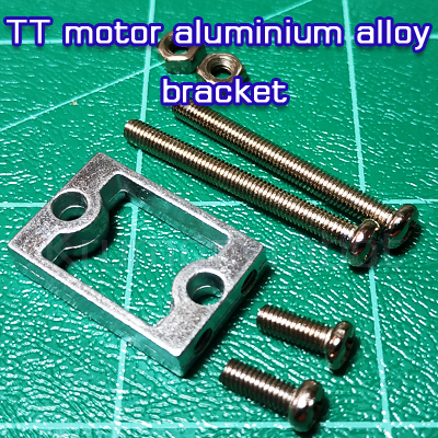ตัวยึด TT motor aluminium alloy bracket