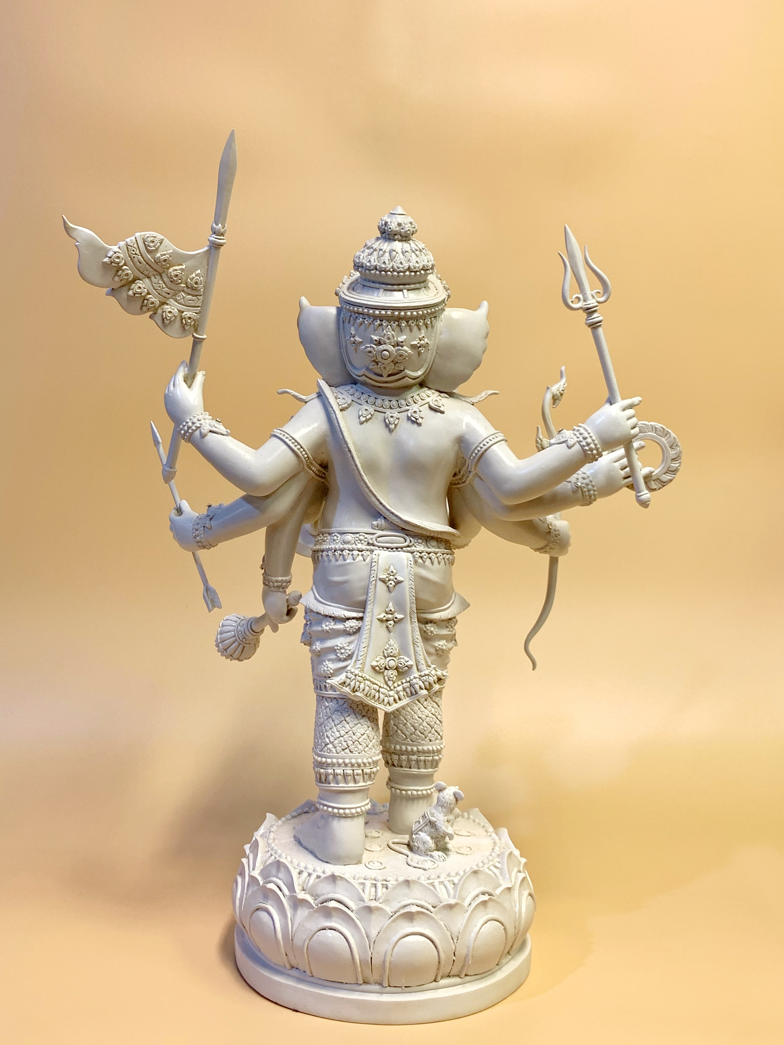 พระพิฆเนศ ปางออกศึก (พระวีระคณปติ) หน้าตัก 9 นิ้ว