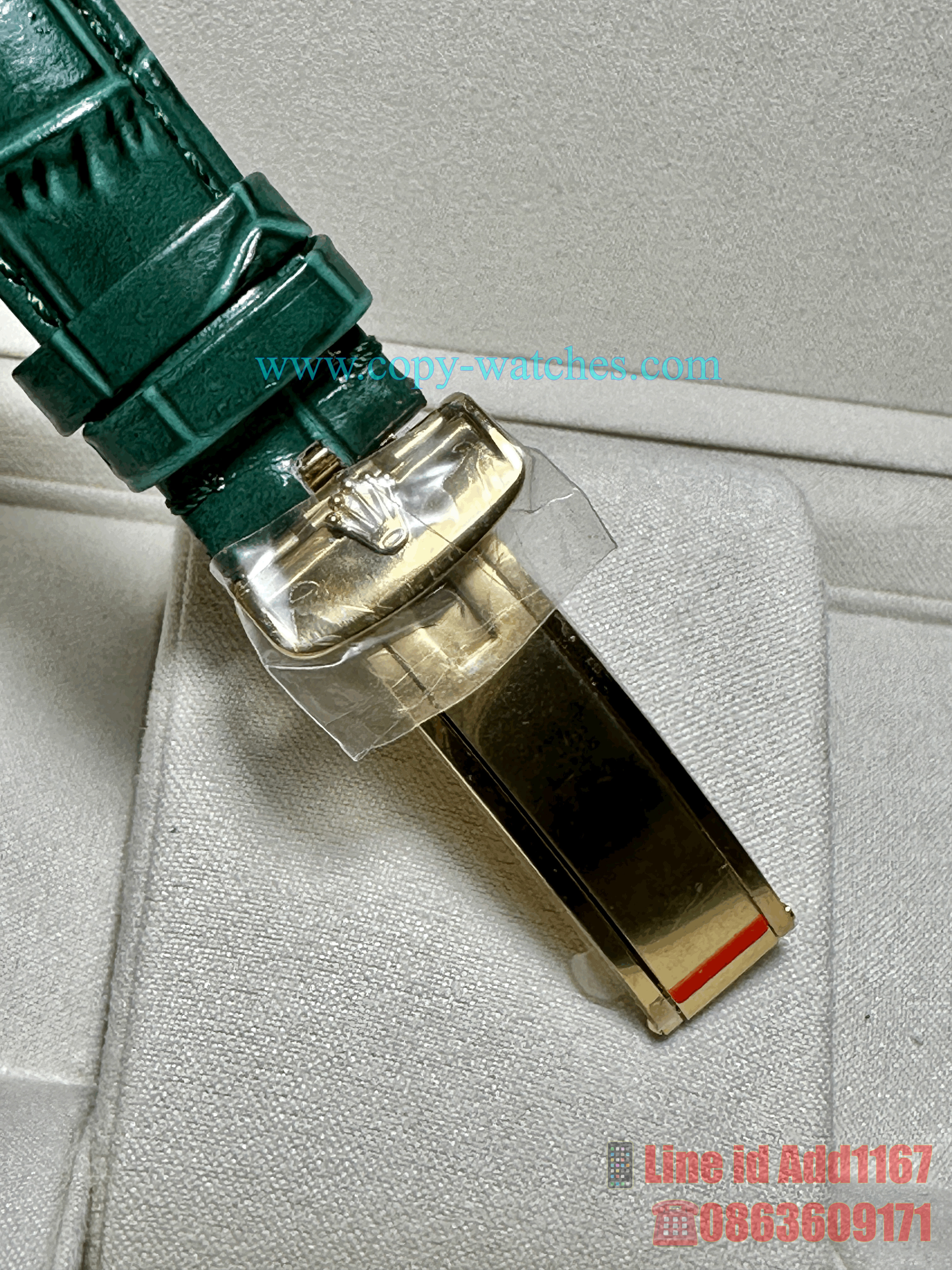 Rolex Day-Date 36mm Green Stick Dial (Swiss QF)