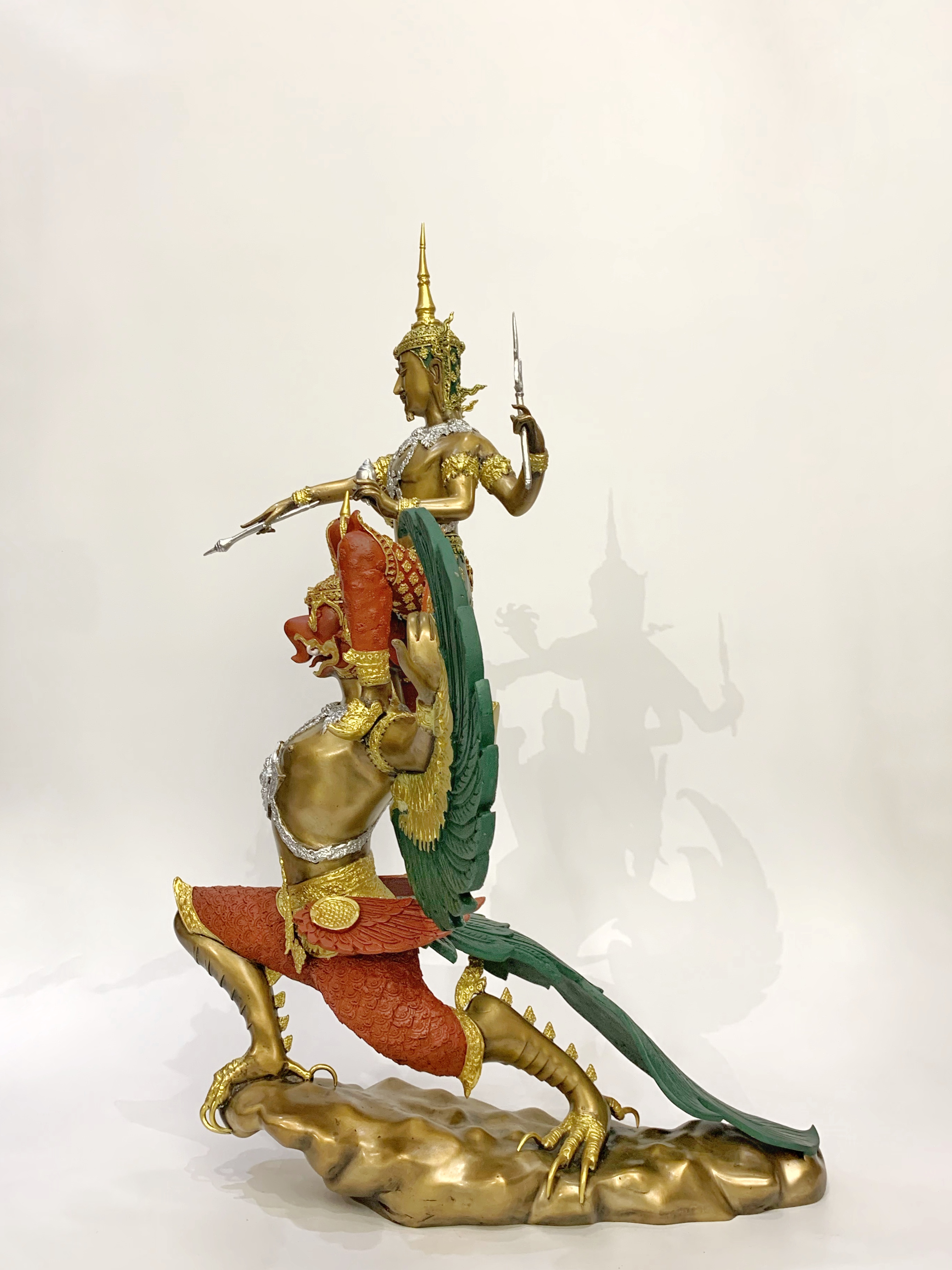 พระนารายณ์ทรงครุฑ หน้าตัก 9 นิ้ว