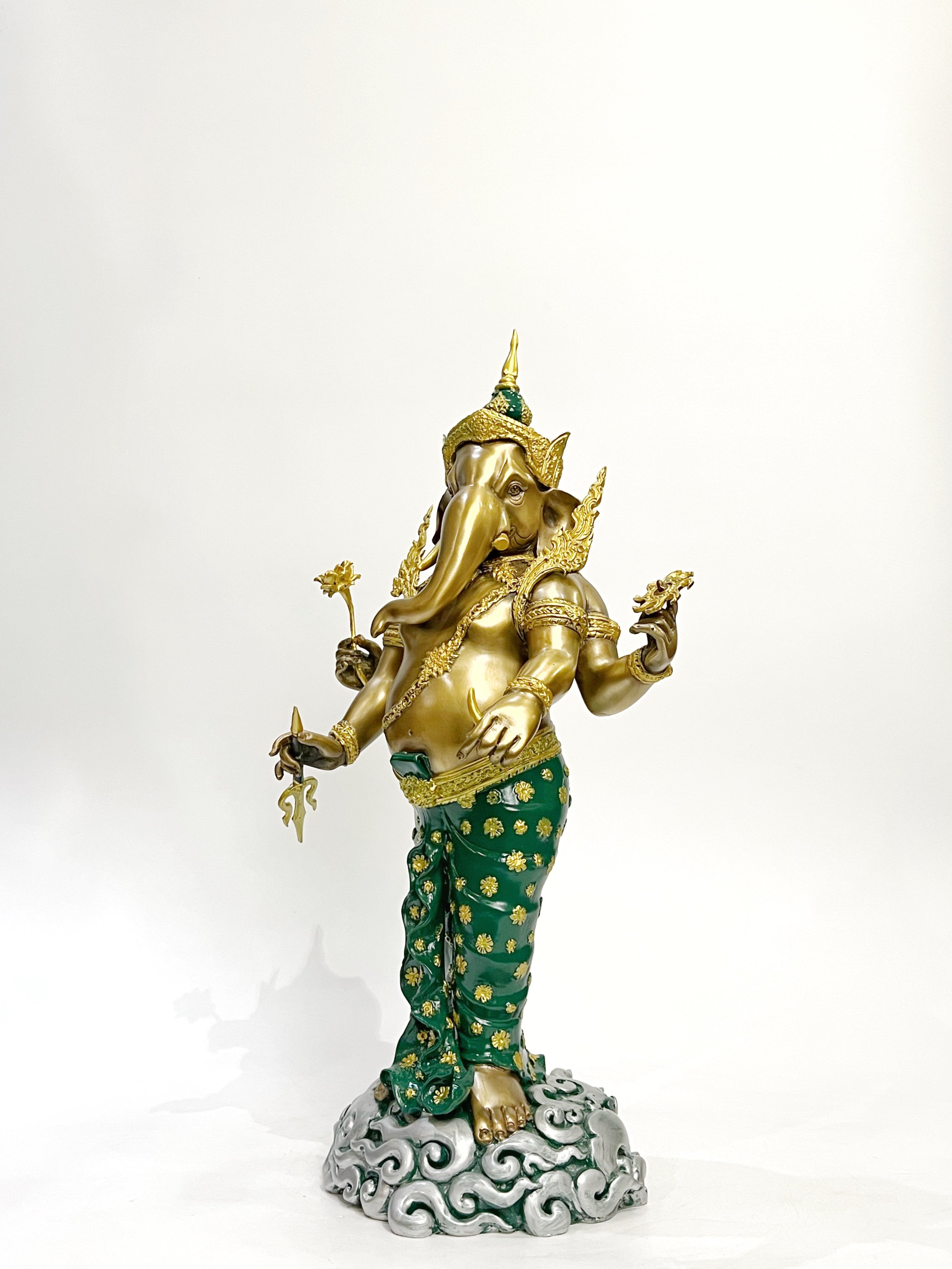 พระพิฆเนศ ปางเหนือเมฆ หน้าตัก 9 นิ้ว