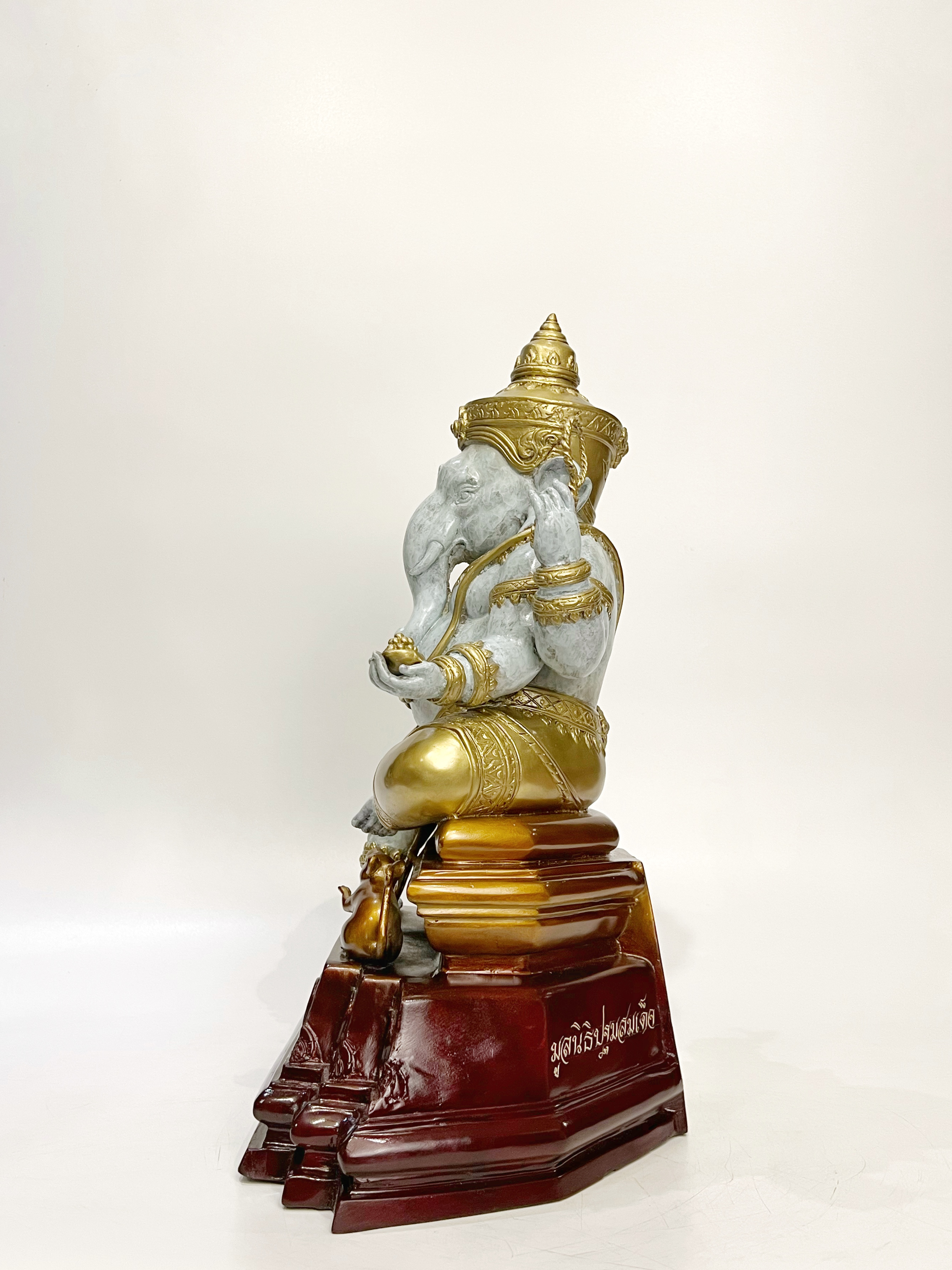 พระพิฆเนศ : พระสิทธิทากายะคณปติ หน้าตัก 9 นิ้ว (หมายเลข 1)