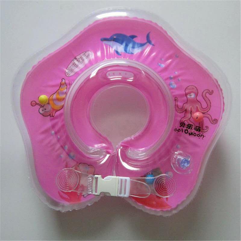 ห่วงยางสวมคอเด็กทารก ทรงเหลี่ยม Inflatable Candy Color Ring For Children Pool Float