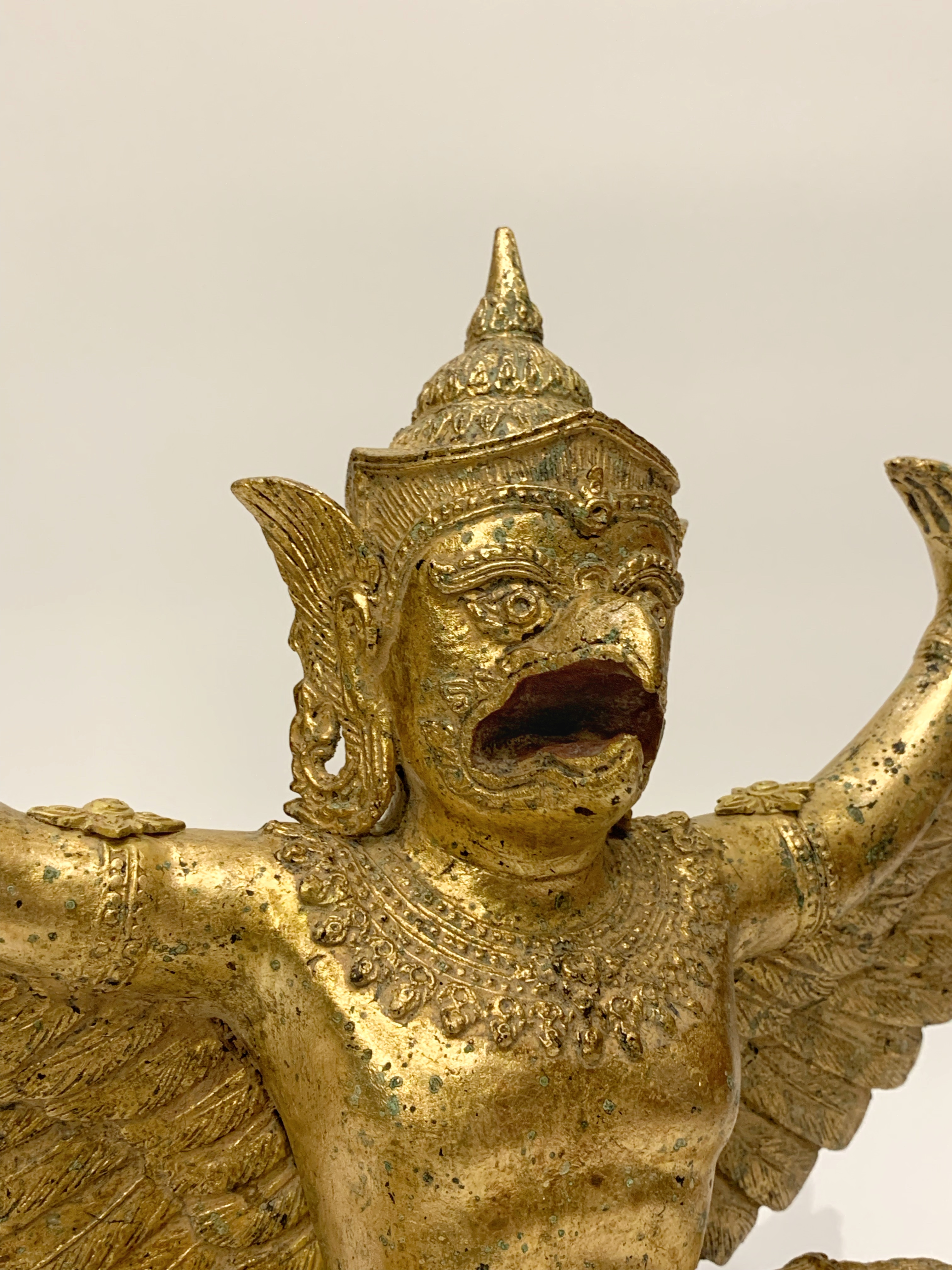 พญาครุฑ พญาสุบรรณ หน้าตัก 9 นิ้ว