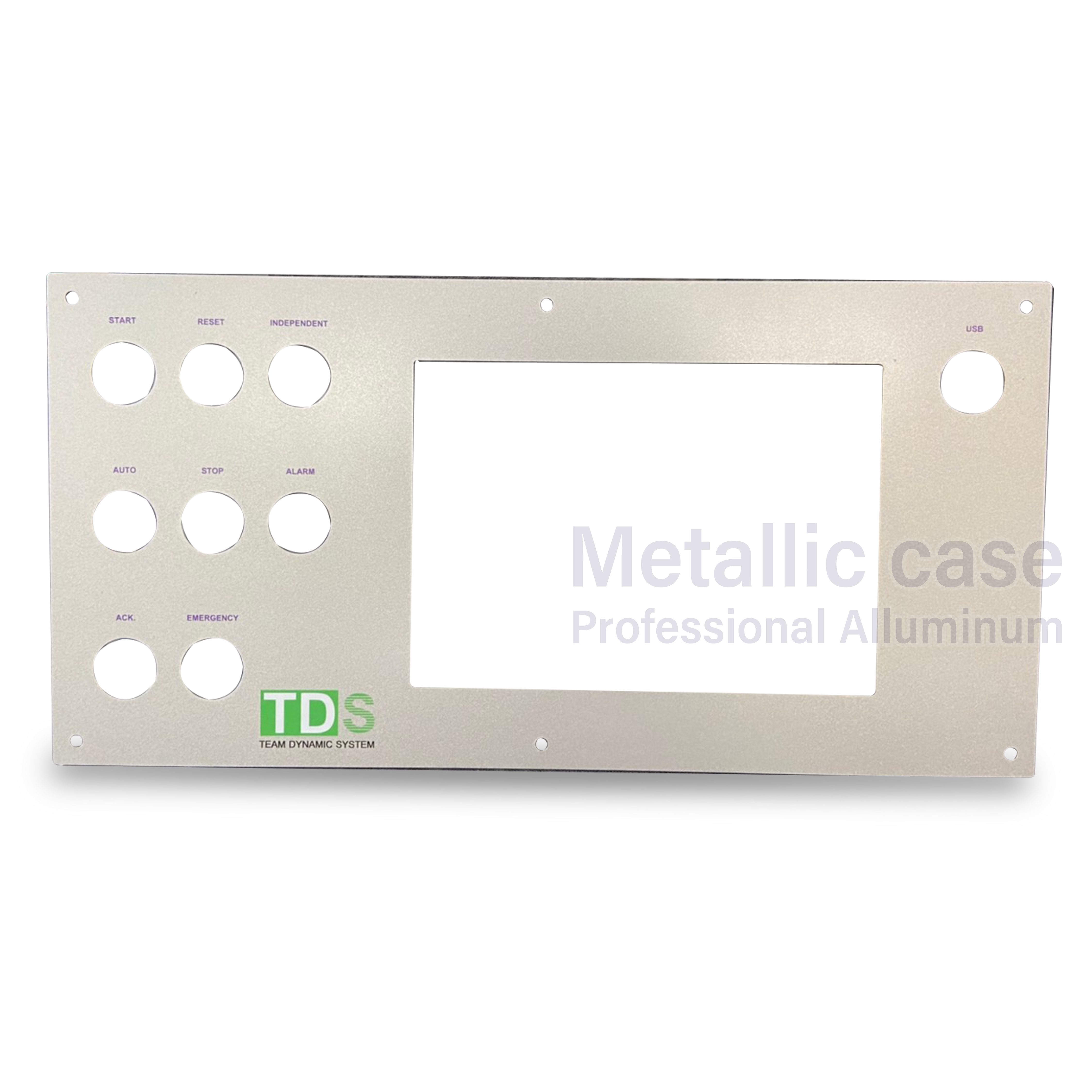 metallic case 2-0531-09-6402 / Panel_Station_MSP(400x200x4mm)