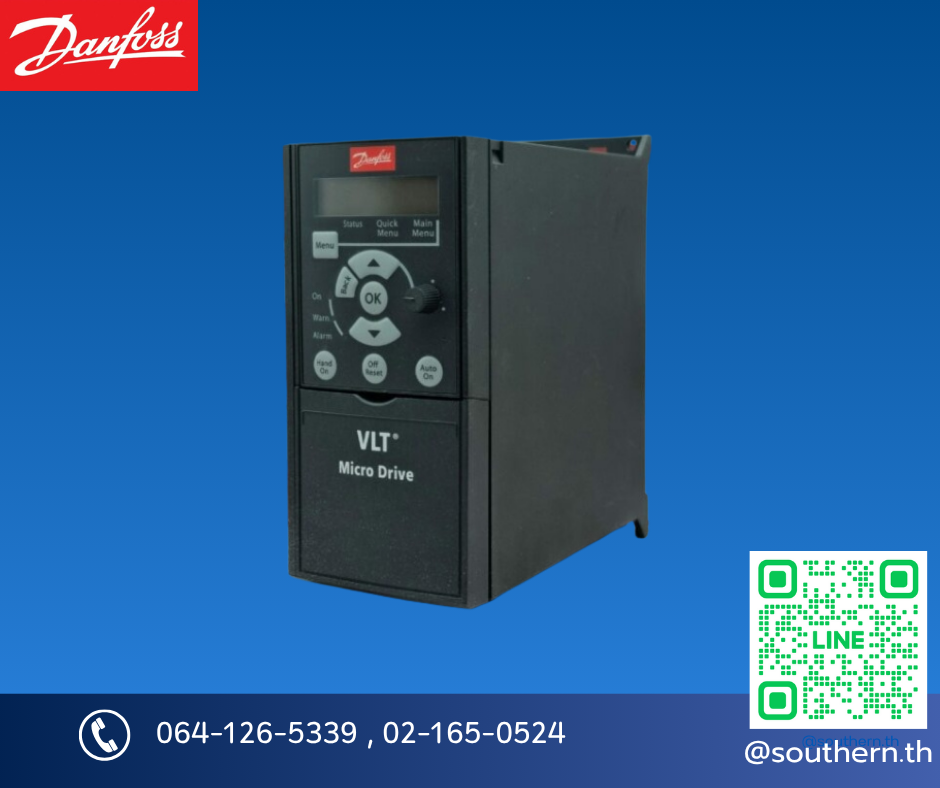 Danfoss VLT Micro Drive FC51-132F0020 1.5 Kw 2 Hp 380V 3 Phase