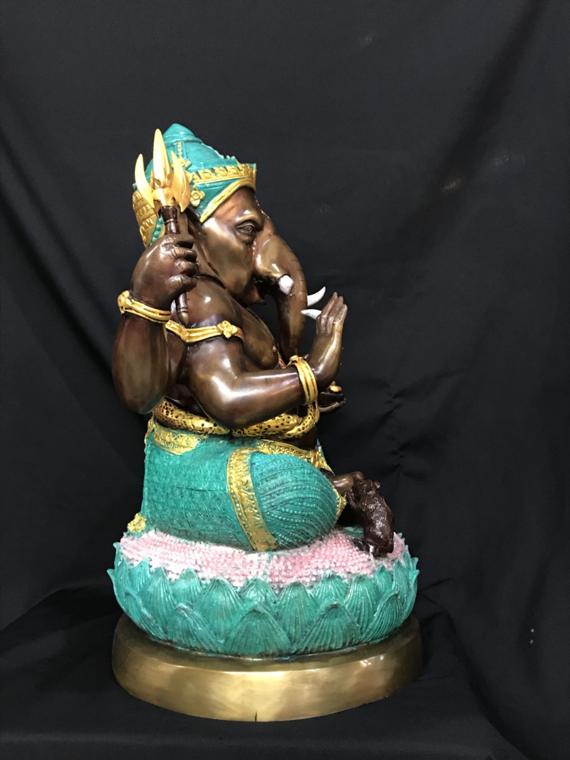 พระพิฆเนศ ปางเอกทันตะ หน้าตัก 16 นิ้ว (นั่งบัว)