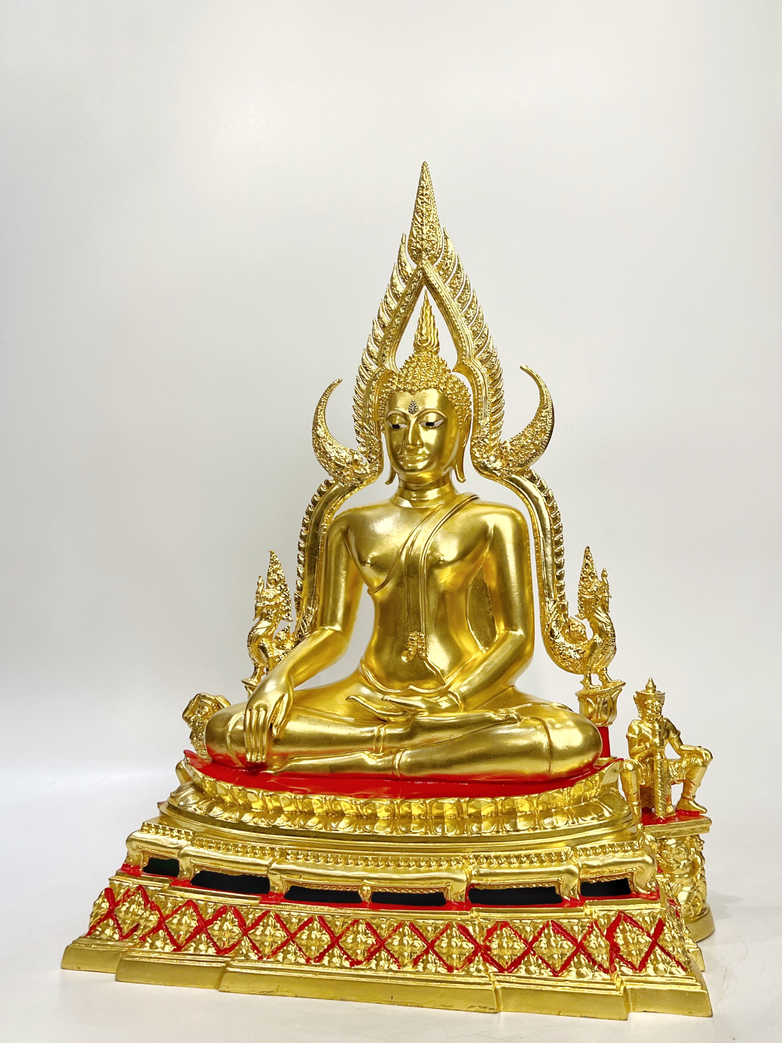 พระพระพุทธชินราชจำลอง รุ่น 666 ปี หน้าตัก 9.9 นิ้ว (หมายเลข156)